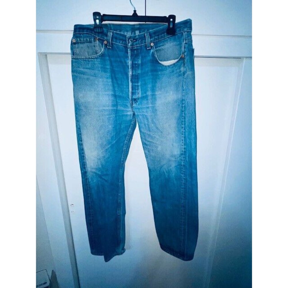 VTG Levis 501xx Jeans Mens 38x33 Straight Leg Regular Fit USA 1991 Fits 36x30